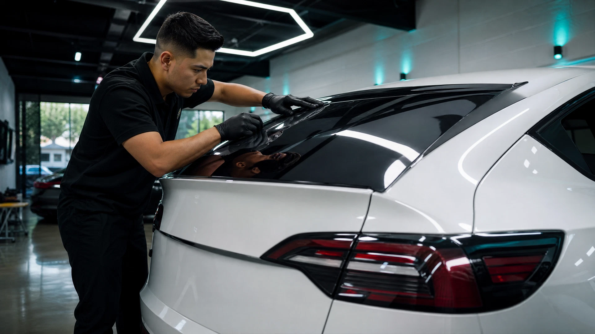 Window tint installation San Diego