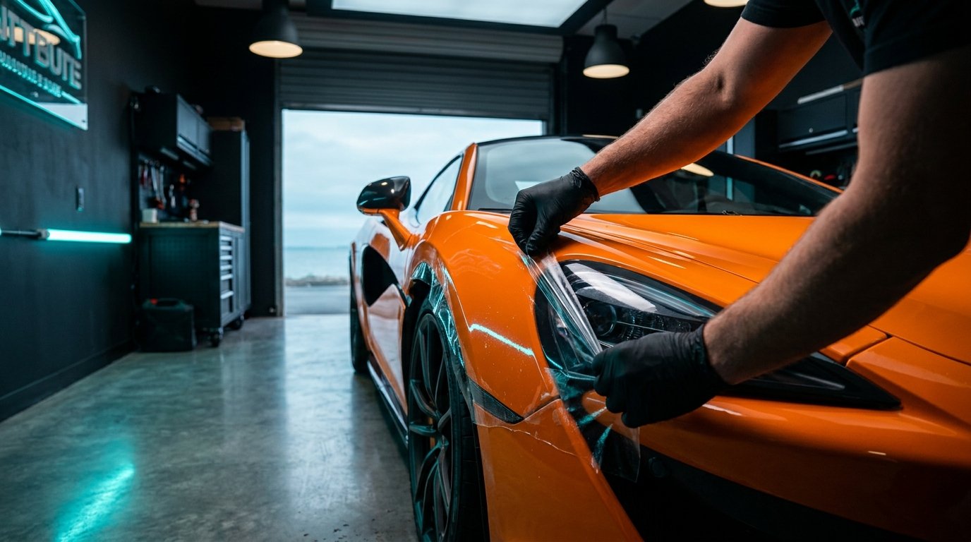 Point Loma vinyl wrap and paint protection film shop in San Diego